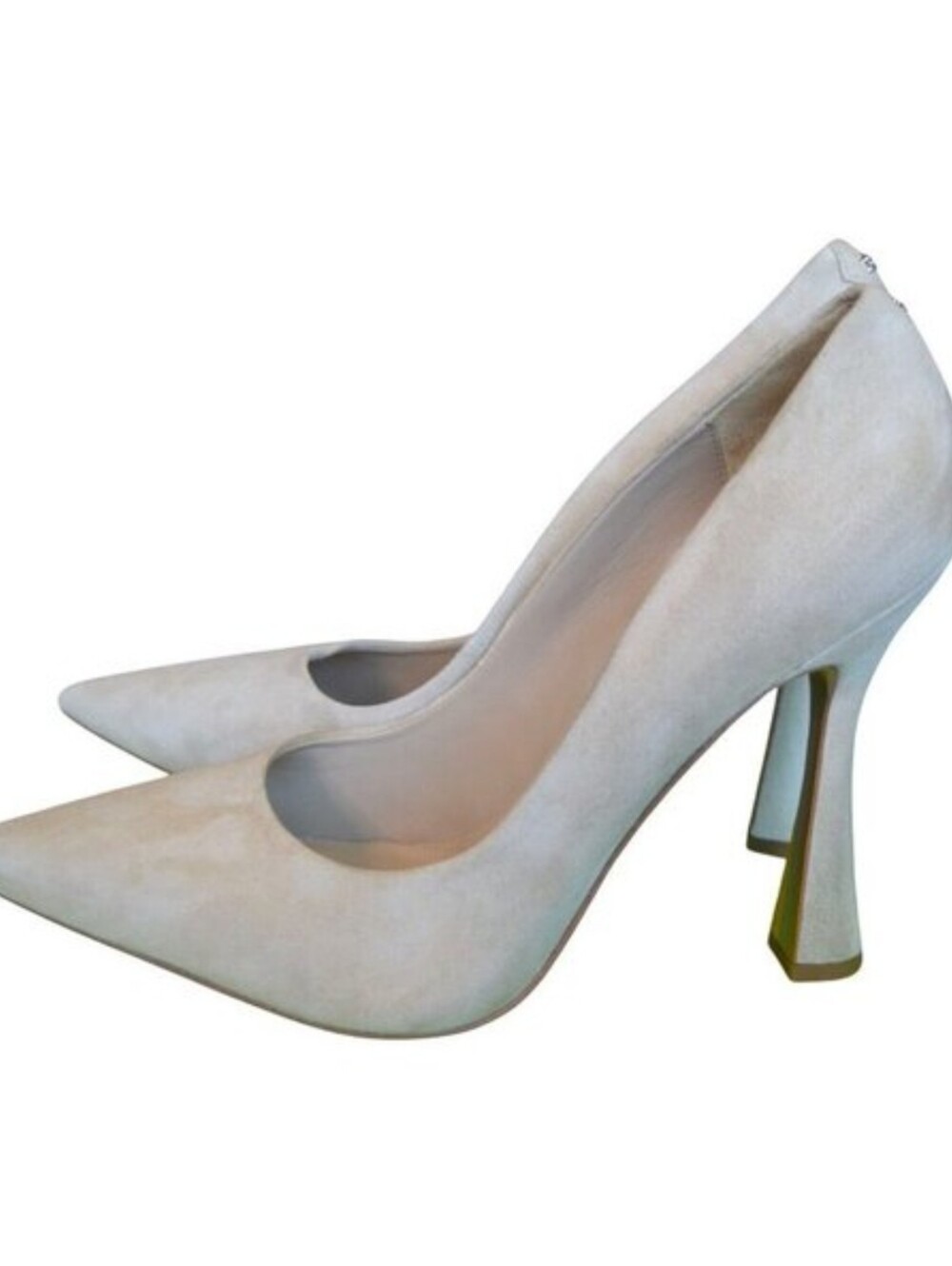 Sam Edelman Antonia Pointed Toe Pump Cappuccino Suede Women's Size 10.5M Beige